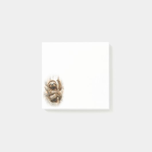 熱帯雨林のナマケモノ ポストイット (正面)