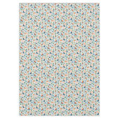 熱帯雨林の動物のパターン テーブルクロス (正面)