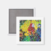 熱帯雨林の友人 マグネット (正面/裏面)