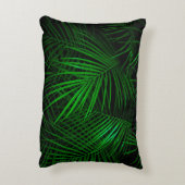 熱帯雨林の夜。パー葉ム アクセントクッション (裏面(縦))