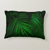 熱帯雨林の夜。パー葉ム アクセントクッション (裏面)