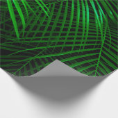 熱帯雨林の夜。パー葉ム ラッピングペーパー (角)