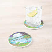 熱帯雨林の川 コースター (側面)