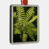 熱帯雨林の木シダ メタルオーナメント (右)