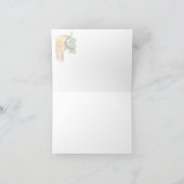 熱帯雨林の極楽鳥 カード (内部)