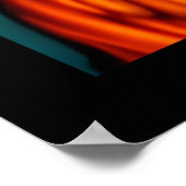 熱帯雨林の美しい：エキゾチックな野生のオウム ポスター (角)