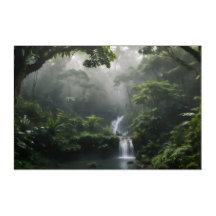 熱帯雨林の自然な風景