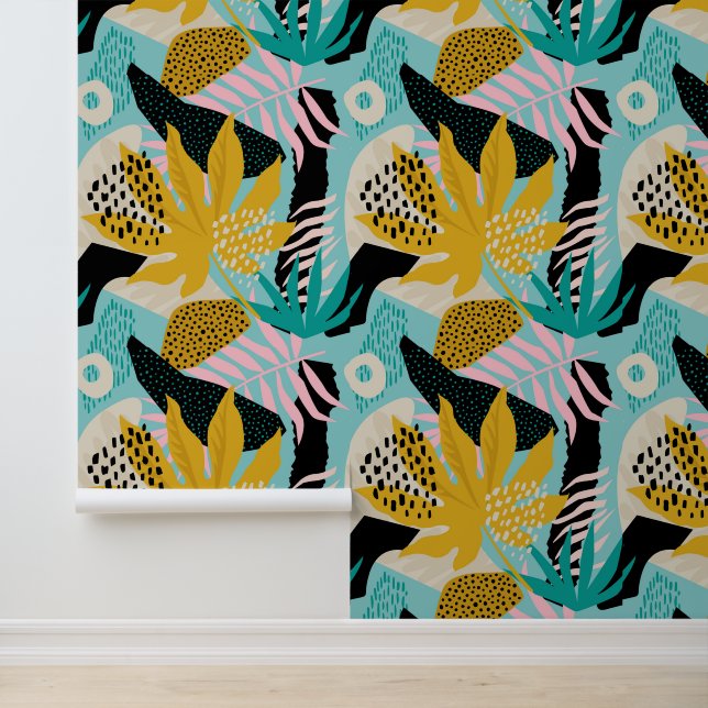 熱帯雨林の葉パターン 壁紙 (アプリケーション)