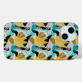 熱帯雨林の葉パターン Case-Mate iPhoneケース (裏面 (横))