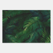 熱帯雨林の葉 ラッピングペーパーシート (正面3)