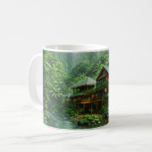 熱帯雨林の邸宅 コーヒーマグカップ (正面左)