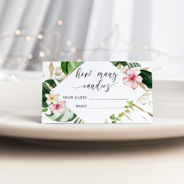 熱帯雨林びんの中に多くのキャンディー エンクロージャーカード