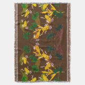 熱帯雨林カエル スローブランケット (正面縦)