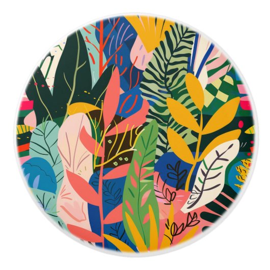 熱帯雨林セラミックプル セラミックノブ (正面)