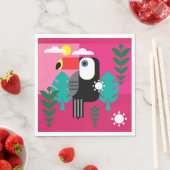 熱帯雨林トゥーカン スタンダードランチョンナプキン (インサイチュ)