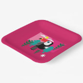 熱帯雨林トゥーカン ペーパープレート (傾斜あり)