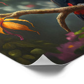 熱帯雨林トカン ポスター (角)