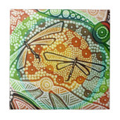 熱帯雨林トンボ タイル (正面)