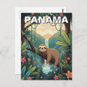 熱帯雨林パナマ ポストカード (正面/裏面)