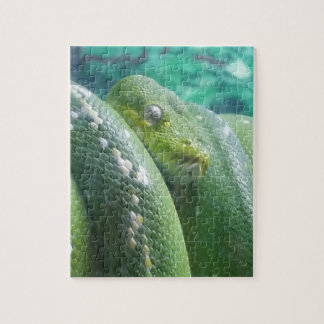 熱帯雨林ヘビパズル ジグソーパズル