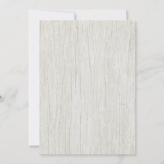 熱帯雨林猿の赤ちゃんシャワー 招待状 (裏面)