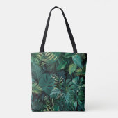 熱帯雨林葉の トートバッグ (裏面)