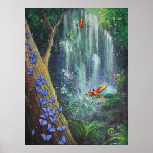 熱帯雨林魔法 ポスター (正面)