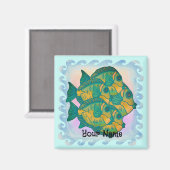 熱帯雨林魚 マグネット (正面/裏面)