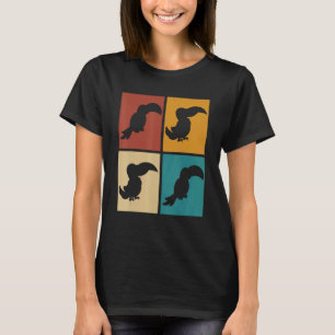 熱帯雨林鳥獣トウカポップ・アートのン Tシャツ