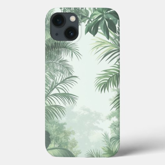 熱帯雨林 ジャングル グローブ 葉 Case-Mate iPhoneケース (裏面)