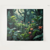 熱帯雨林 タペストリー (正面(横))