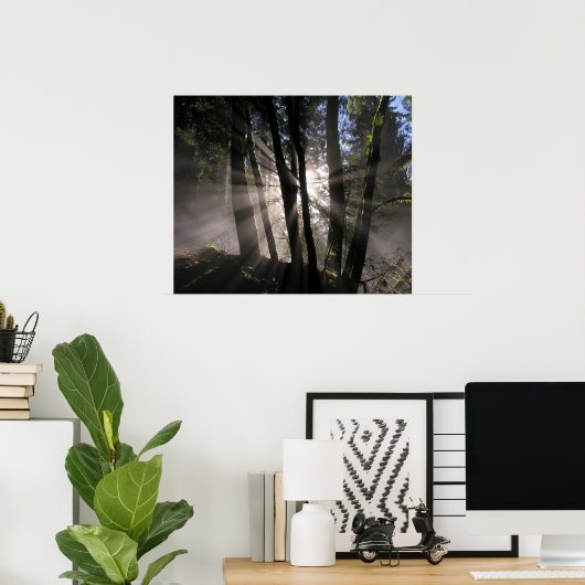 熱帯雨林 ポスター (ホームオフィス)