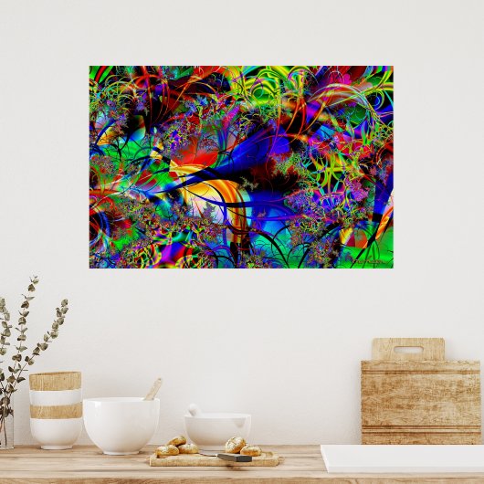 熱帯雨林 ポスター (キッチン)