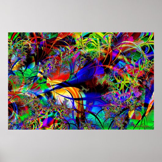 熱帯雨林 ポスター (正面)