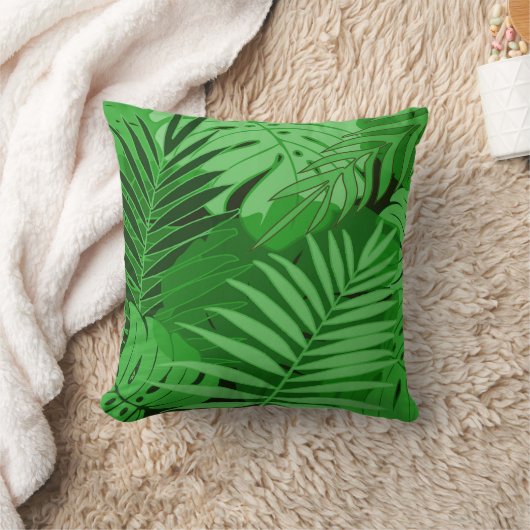 熱帯雨林#3 クッション (ブランケット)