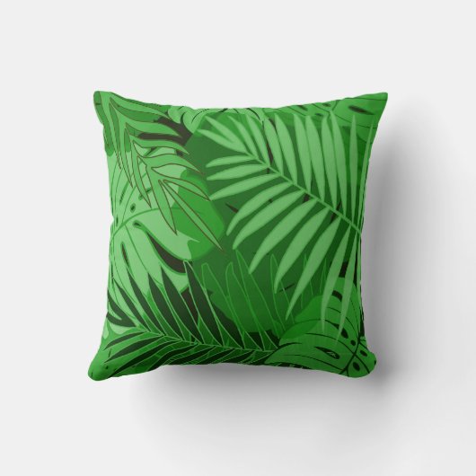 熱帯雨林#3 クッション (裏面)