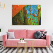 熱帯雨粒 キャンバスプリント (インサイチュ (リビング))