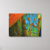 熱帯雨粒 キャンバスプリント (正面)