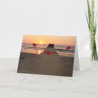 熱帯雪だるま シーズンカード