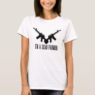 熱帯雷"私はです鉛の農家" Tシャツ