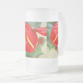 熱帯霜の降りたなマグ フロストグラスビールジョッキ (正面右)