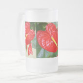 熱帯霜の降りたなマグ フロストグラスビールジョッキ (正面左)