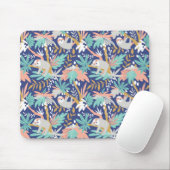熱帯青い怠惰パターン マウスパッド (マウス)