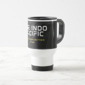 「熱帯静けさ：インド太平洋コーヒーシッパー」 トラベルマグ (正面右)