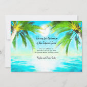 熱帯風の動く発表 案内状 (正面)