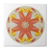 熱帯飲み物の曼荼羅 タイル (正面)