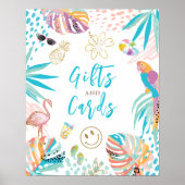 熱帯魅力的テーマギフト看板 ポスター (正面)
