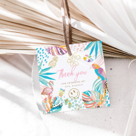 熱帯魅力的パーティー フェイバータグ