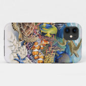 熱帯魚が付いている珊瑚水 Case-Mate iPhoneケース (裏面(横))