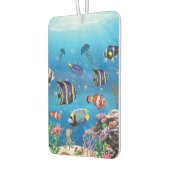 熱帯魚が海底を泳ぐ カーエアーフレッシュナー (左)